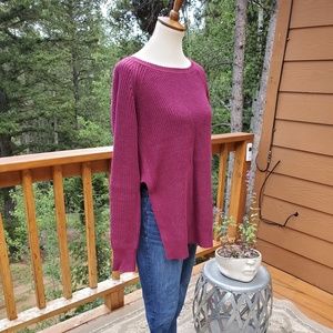 High Cut Knit Sweater